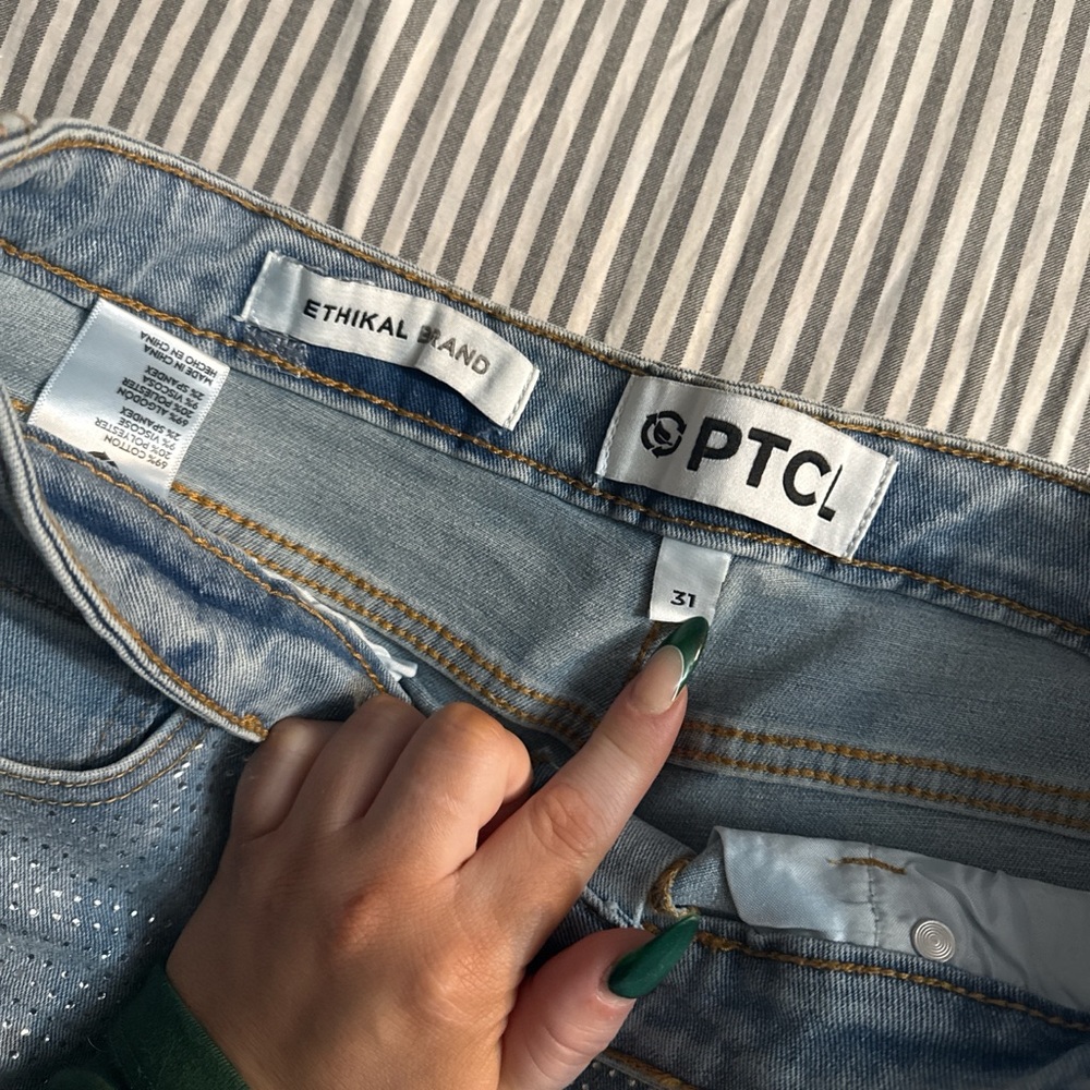 Nordstrom Light Blue Flare Jeans